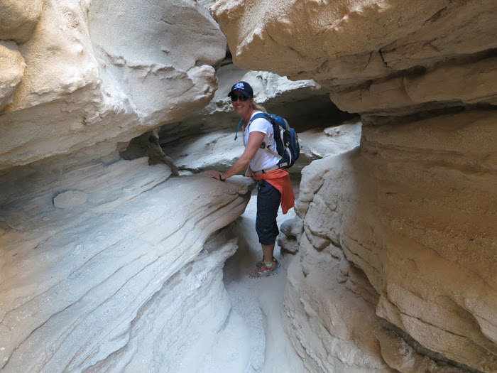 Mary in The Slot - Anza Borrego