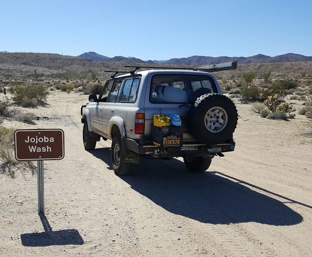 Heading into Jojoba Wash - Anza Borrego