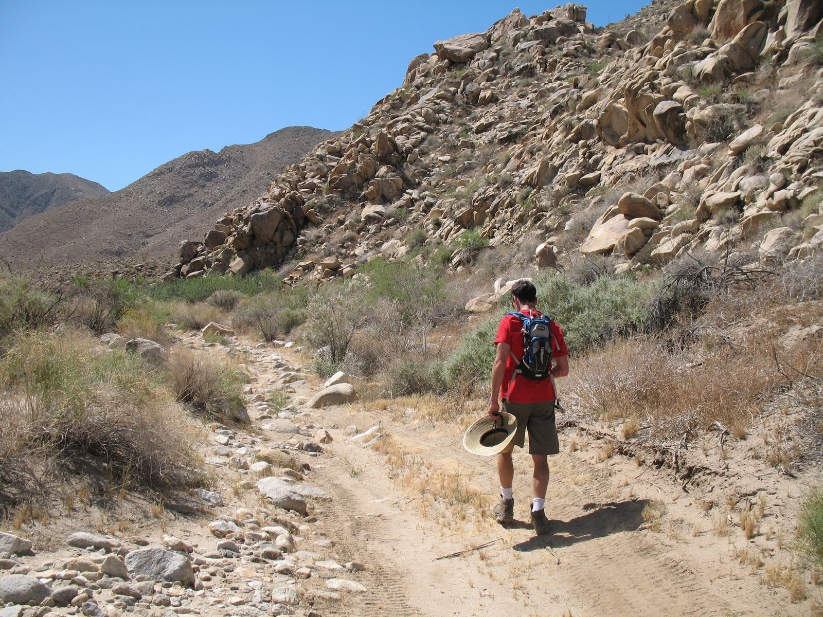 Hiking Carrizo Gorge To Goat Canyon