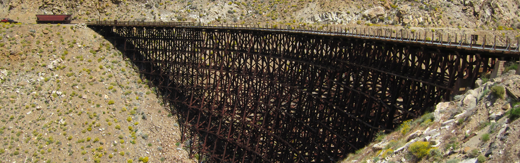 Spring hike to the Goat Canyon Trestle in Carrizo Gorge