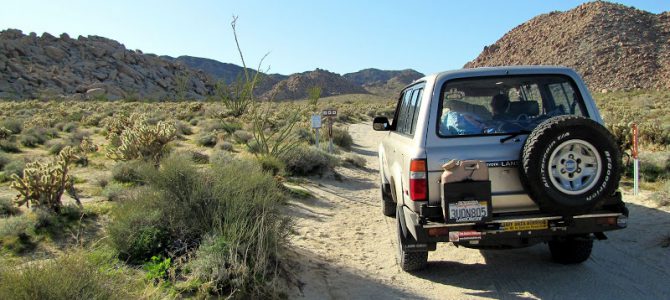 Railroad Construction Camp in Anza Borrego