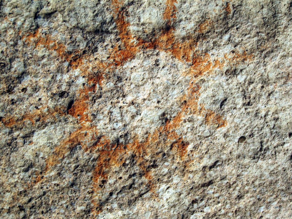 Sun Pictograph in the Indian Valley Solstice Cave