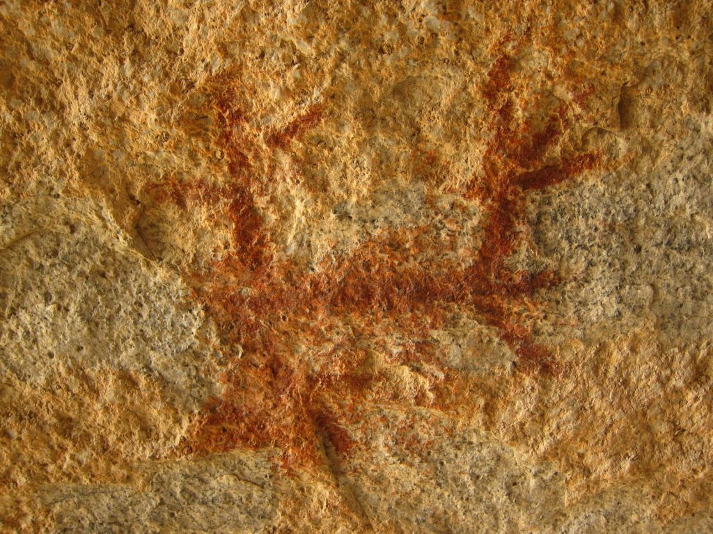 Pictograph in The Solstice Cave