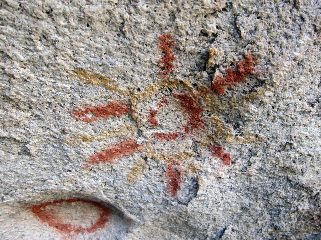 Sun Pictograph in Jacumba